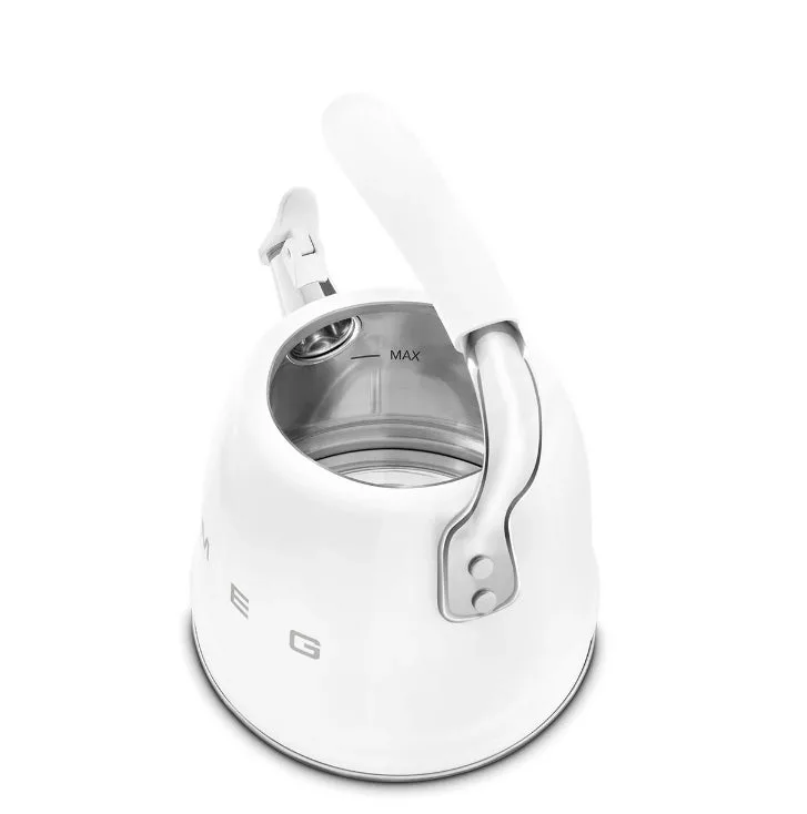 SMEG Whistling Kettle White