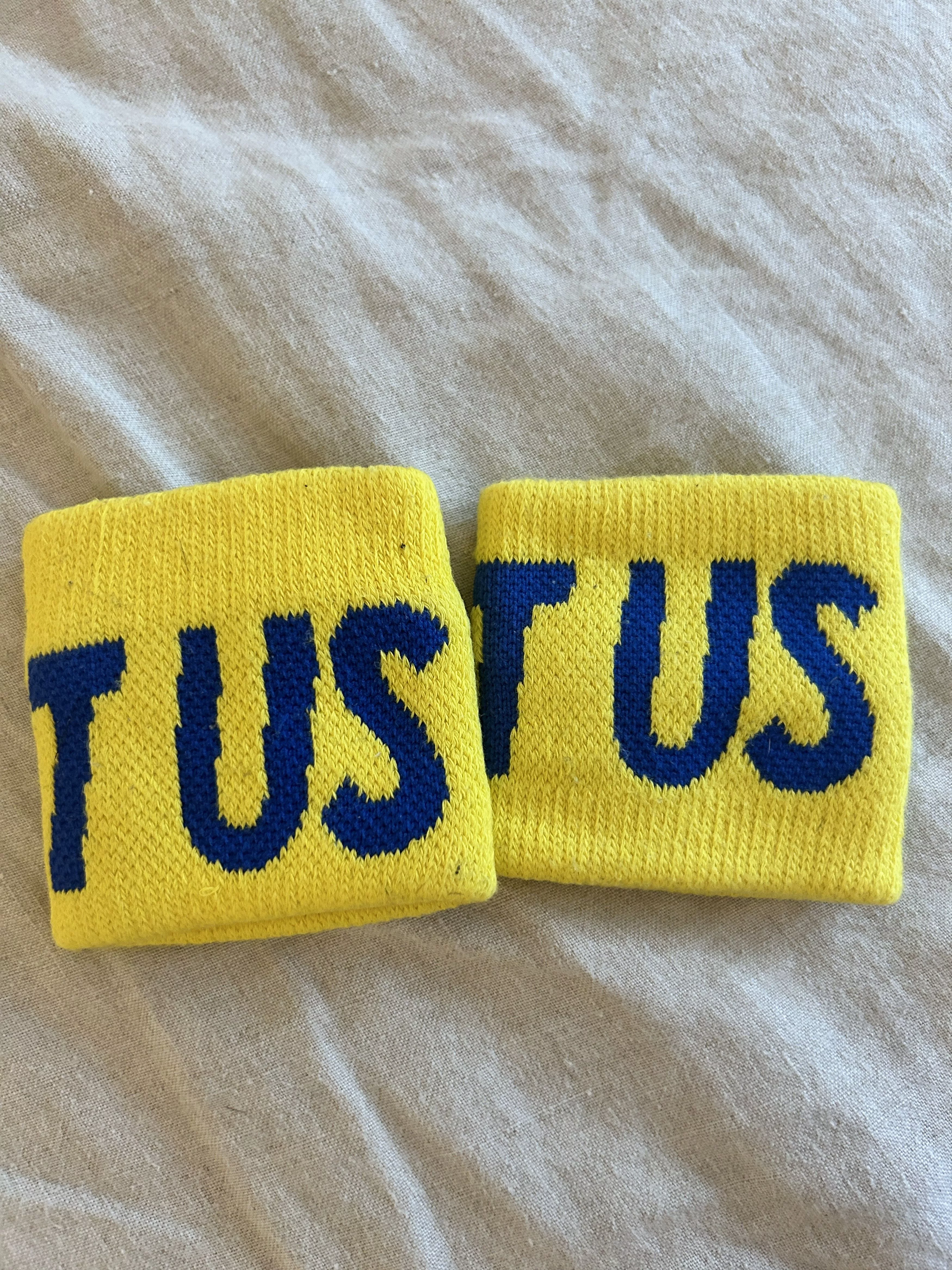 Asics Miscellaneous Asics × Kith kith "Just Us" brazil wrist sweat band Blue
