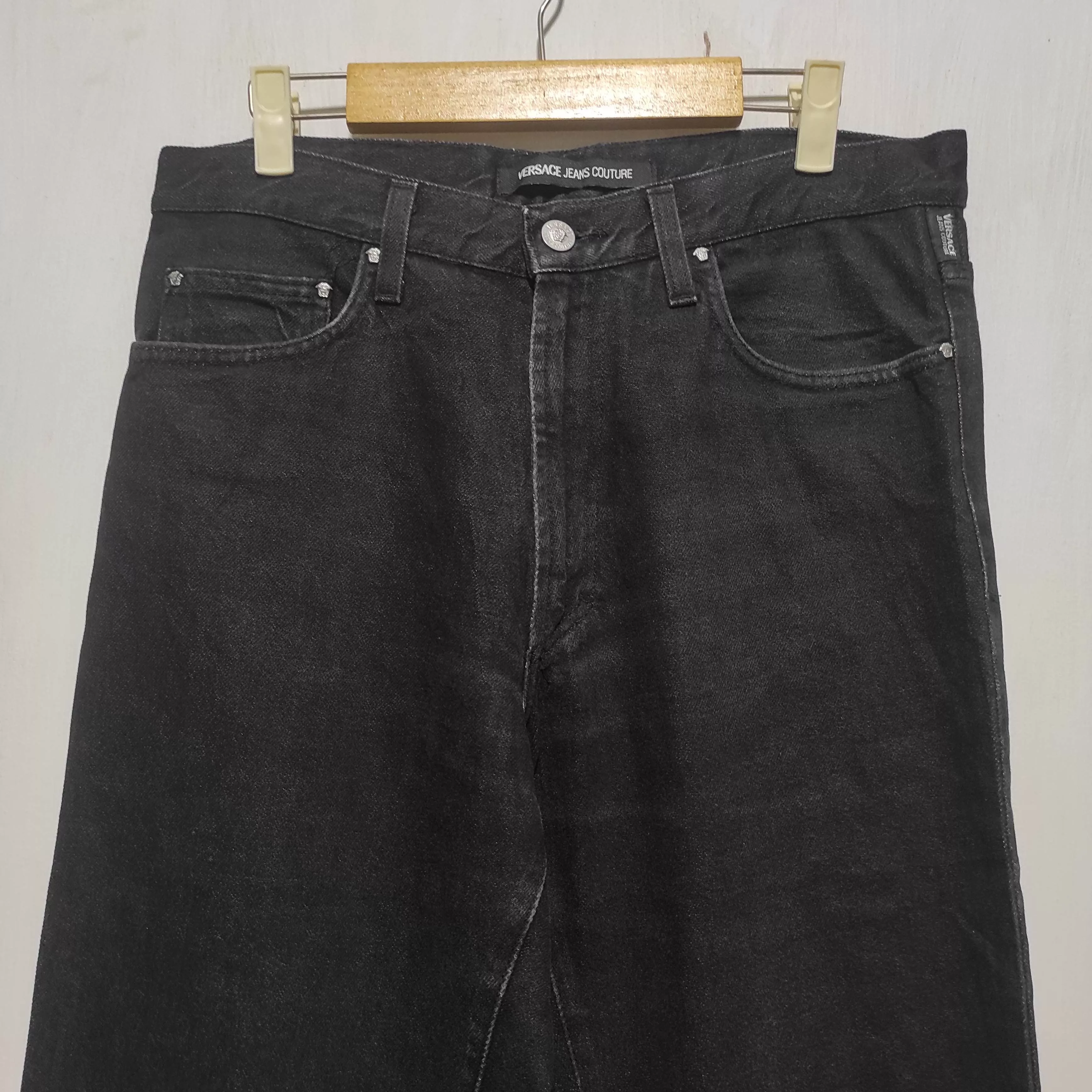 Versace Denim Versace Jeans Couture Black Denim Luxury