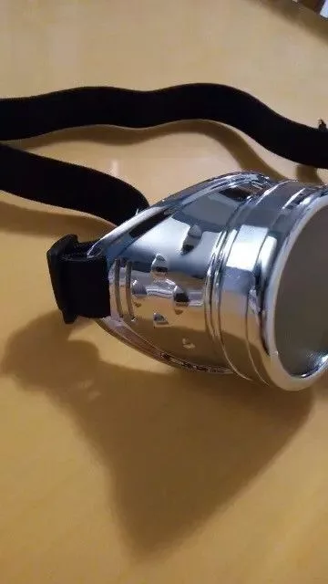 Electric Visual Glasses Electric Visual × Japanese Brand Steampunk Goggles Welding Gothic Glasses Silver Streetwear