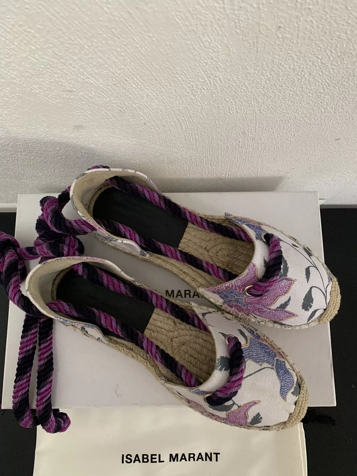 Isabel Marant Sandals Isabel Marant Laced Espadrillas White