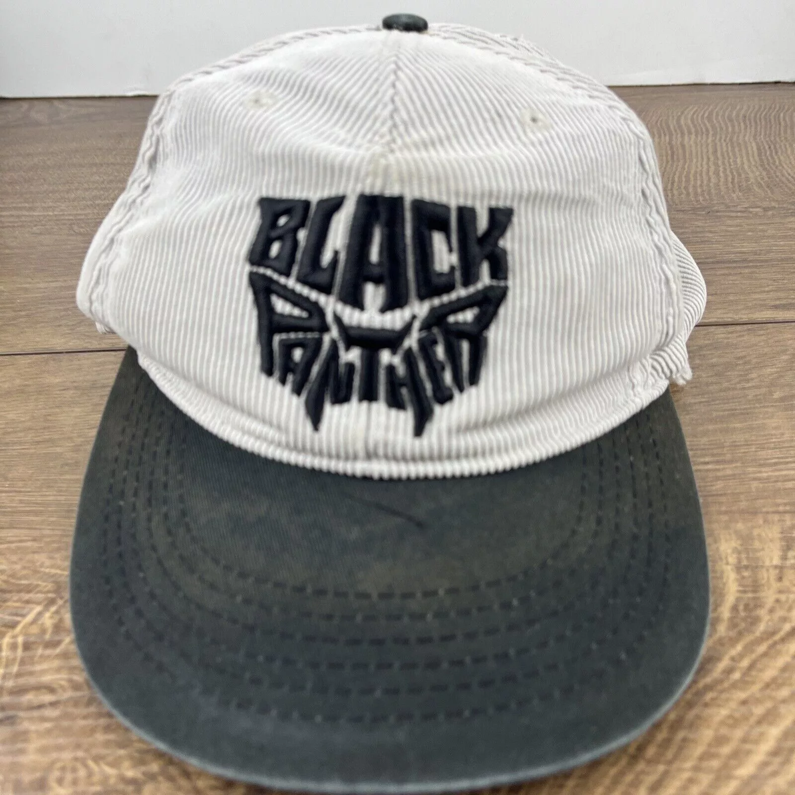 Other Hats Other Black Panther Hat Gray Hat Adjustable Adult Size Hat Gray Ca