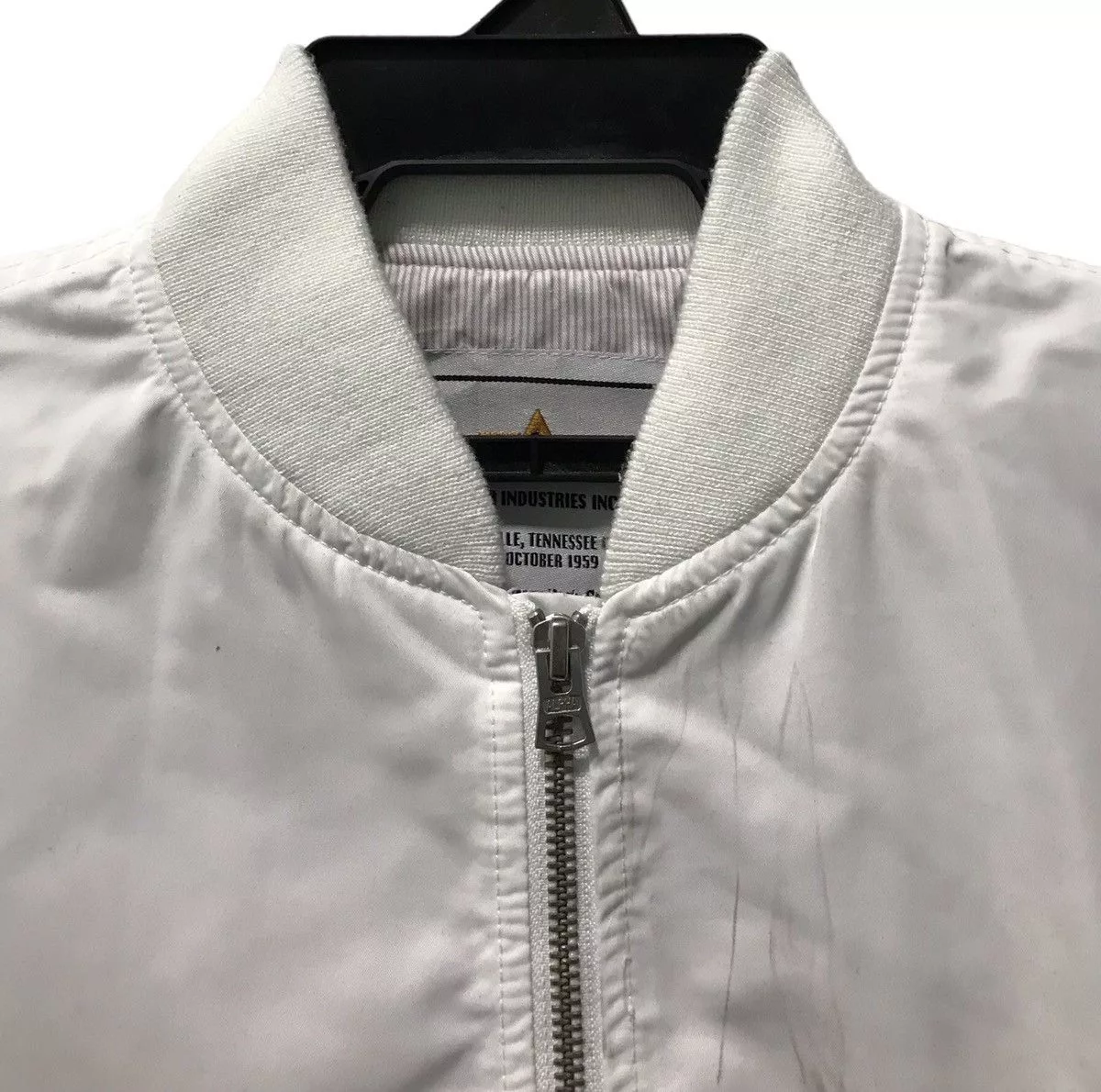 Alpha Industries Light Jackets ALPHA INDUSTRIES INC. JACKET White