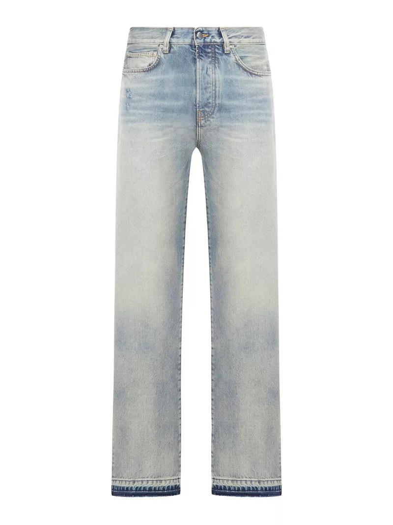 Amiri Casual Pants Amiri STRAIGHT JEAN Blue