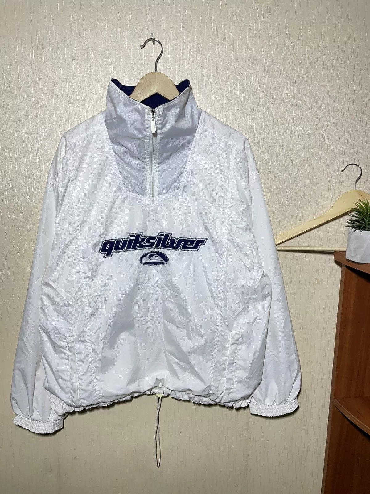 Quiksilver Light Jackets Quiksilver × Vintage Quiksilver vintage surf style light jacket 90s White