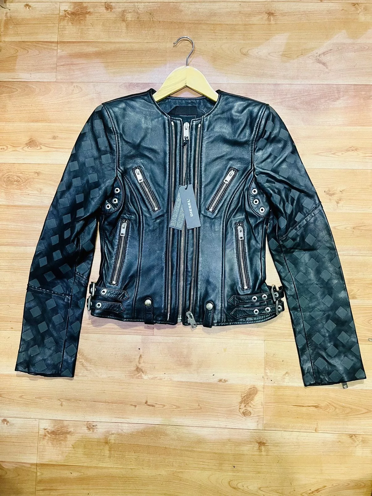 Diesel Leather Jackets Diesel leather jacket Black