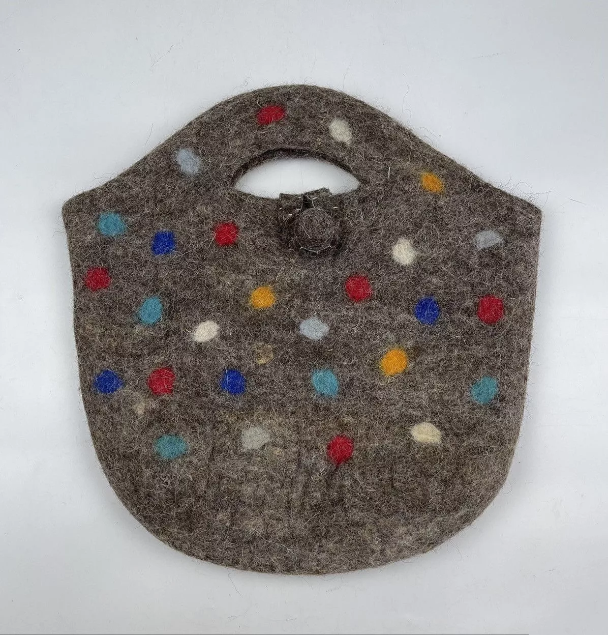 Other Handle Bags Other custom made wool style handle bag Multi Vintage