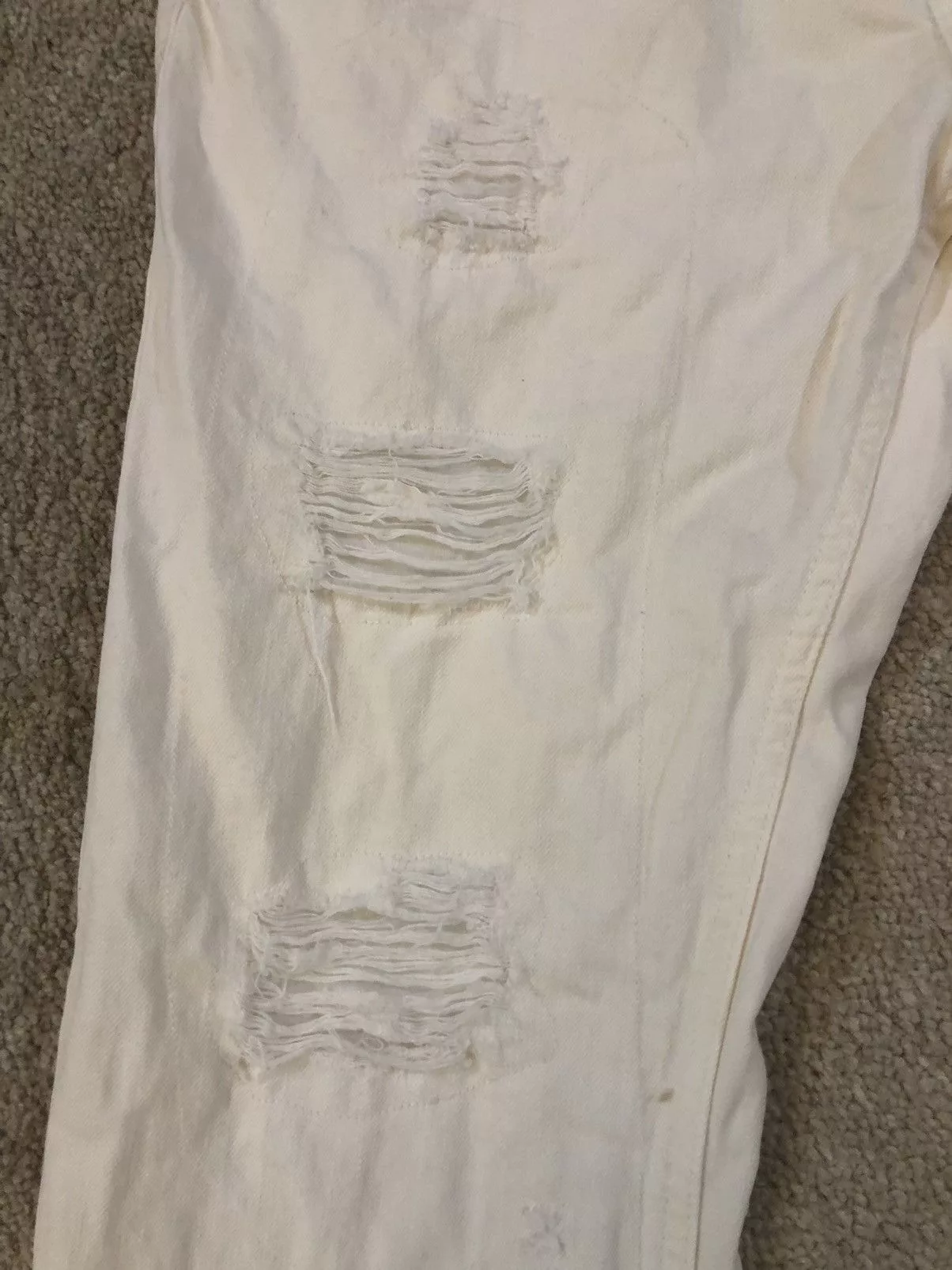Guess Denim Guess Distressed Denim jeans White