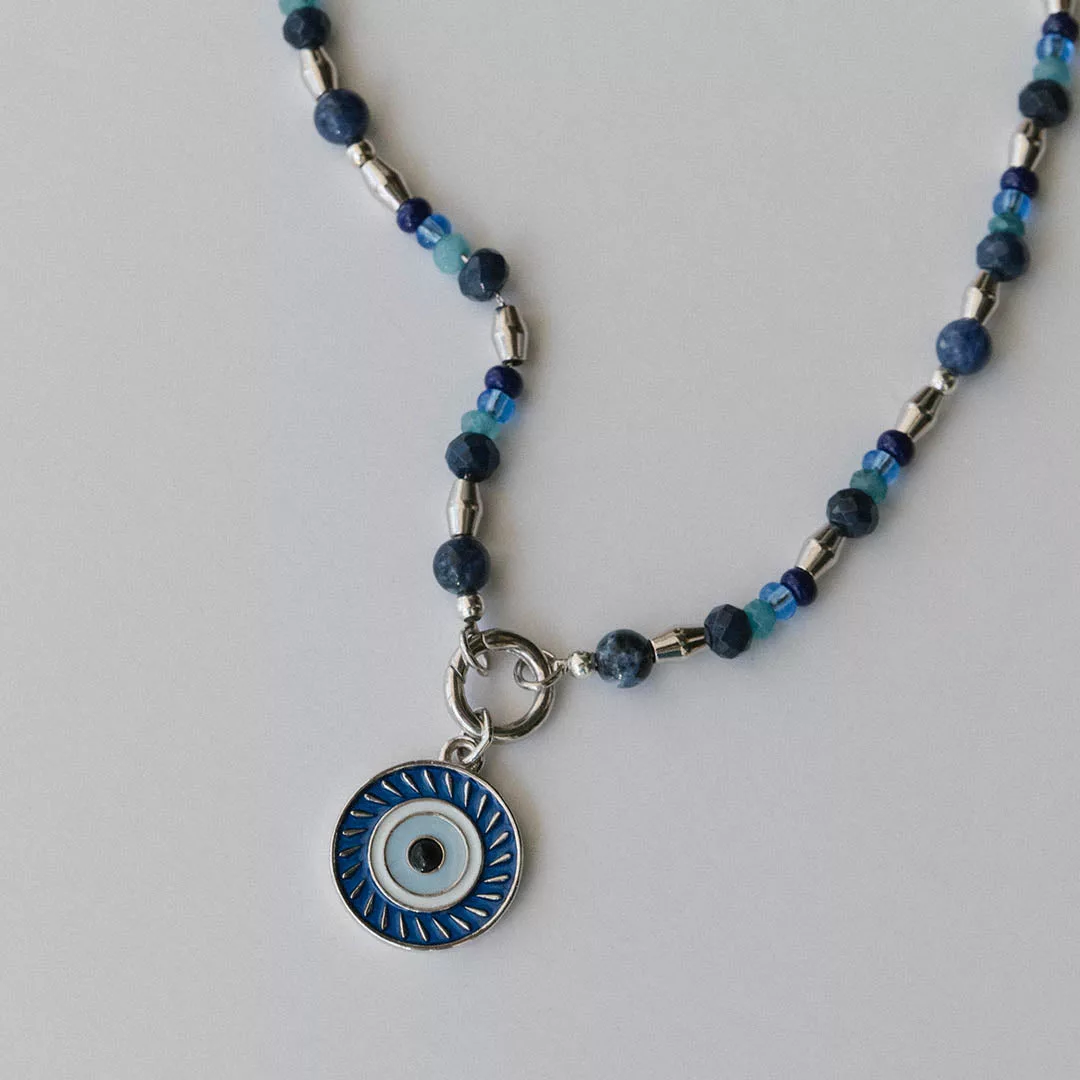 Protected Peace of Mind Intention Necklace Set