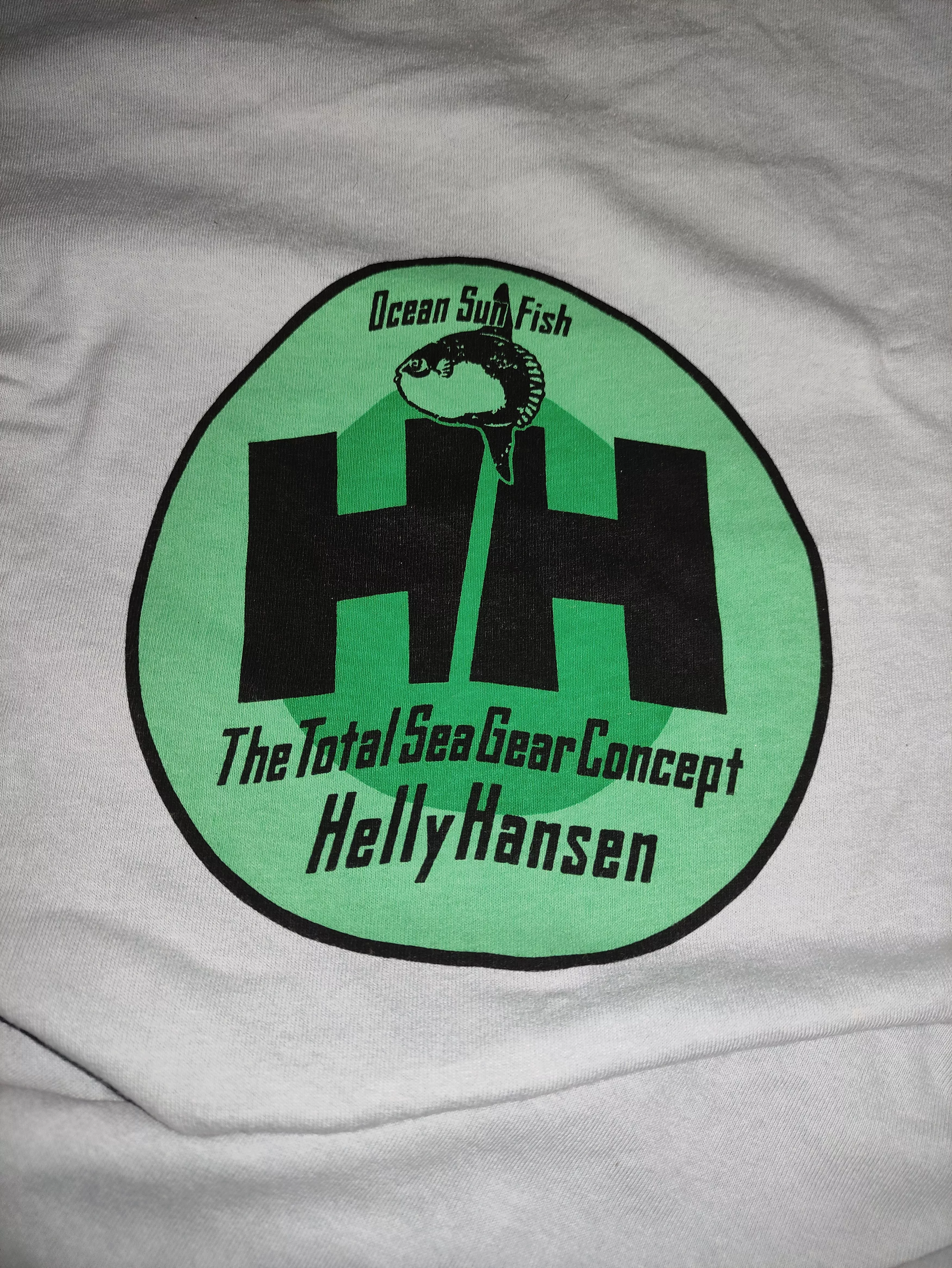 Helly Hansen Short Sleeve T Shirts Helly Hansen × Vintage Vintage Halley Hansen Shirt Blue