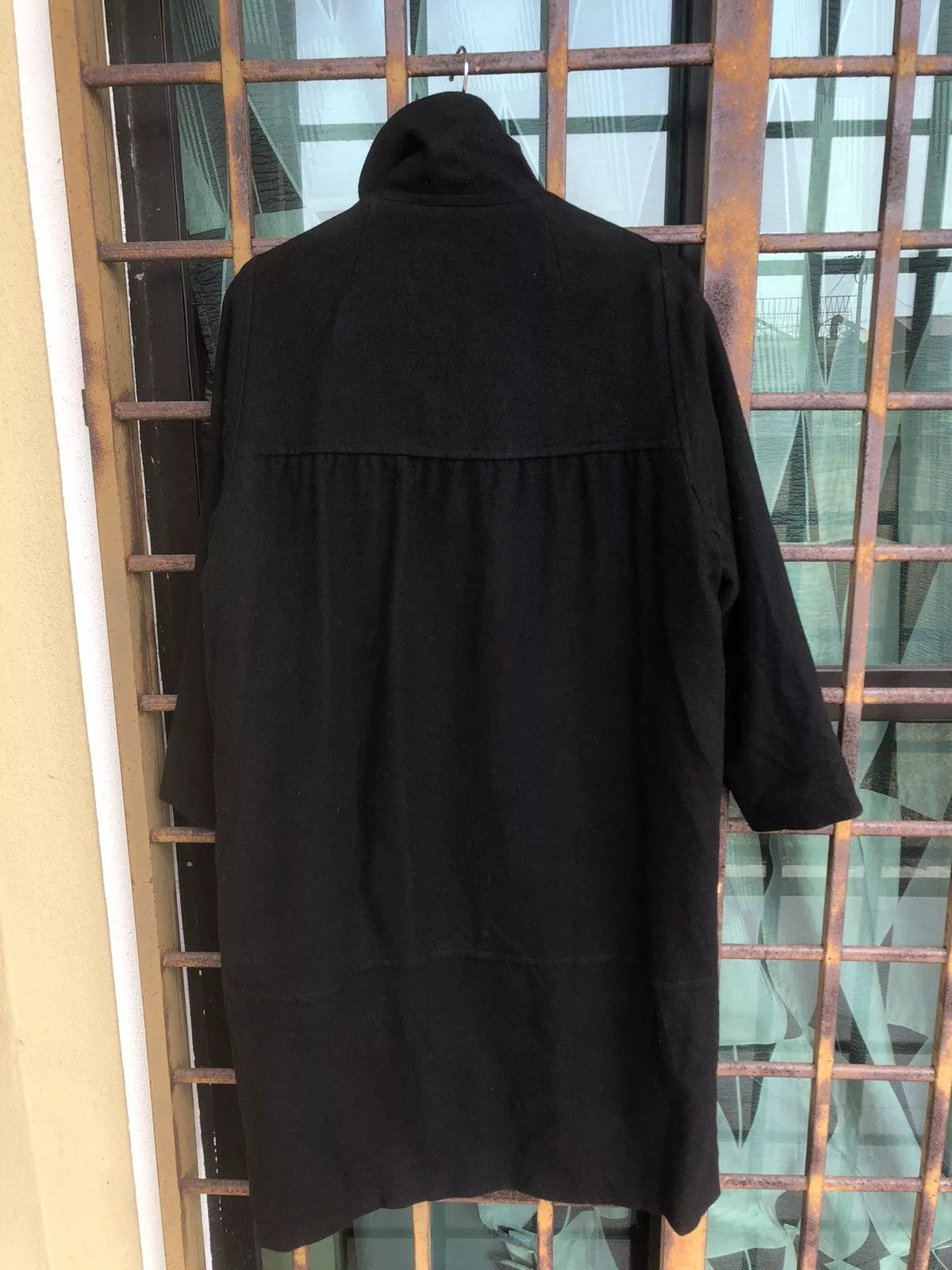 Dries Van Noten Coats Dries Van Noten Wool Long Coat Black