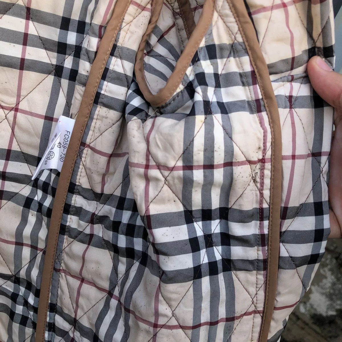 Burberry Jackets Burberry check coach jacket Brown Vintage