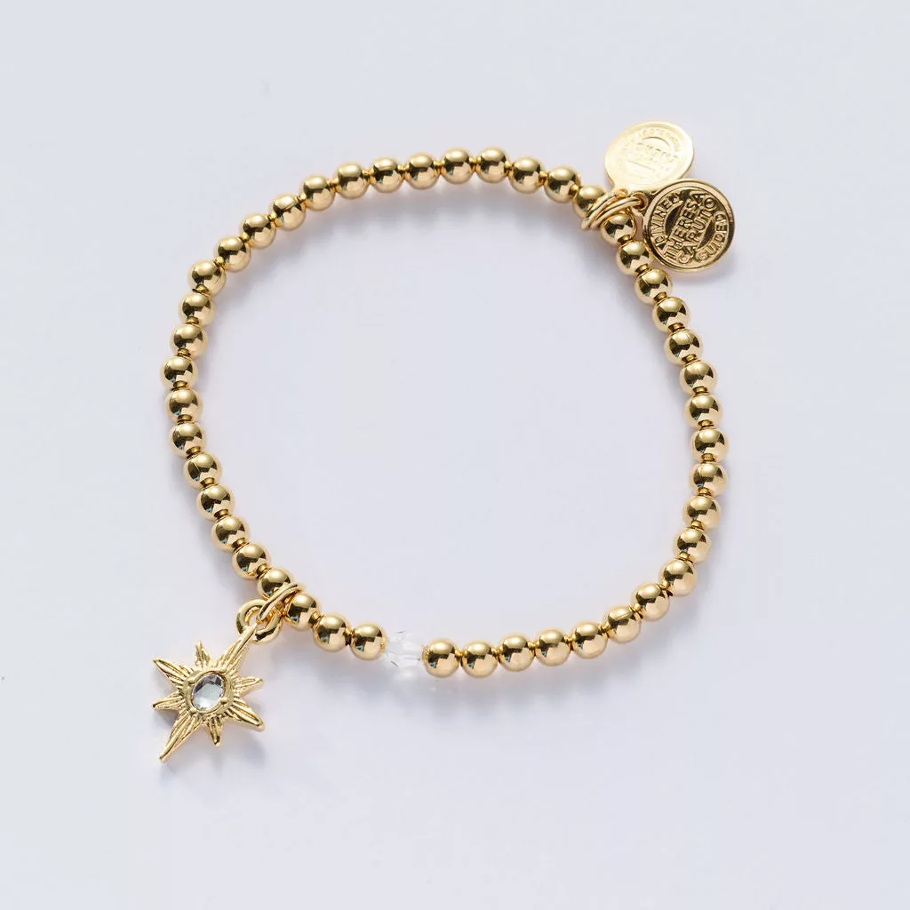 North Star Beaded Bracelet