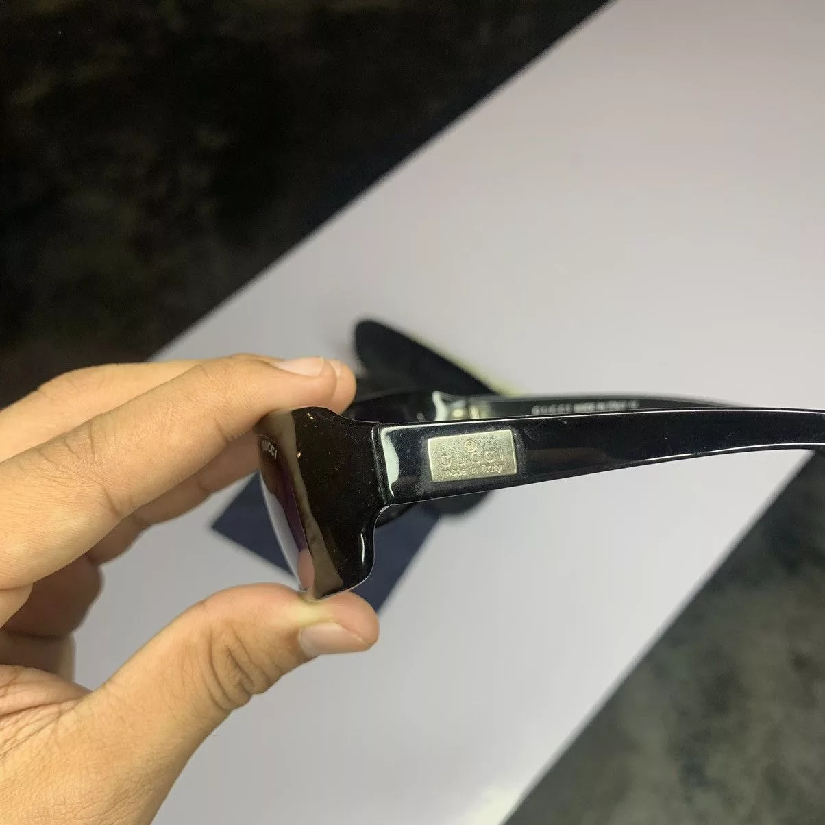 Vintage Gucci Sunglasses Black