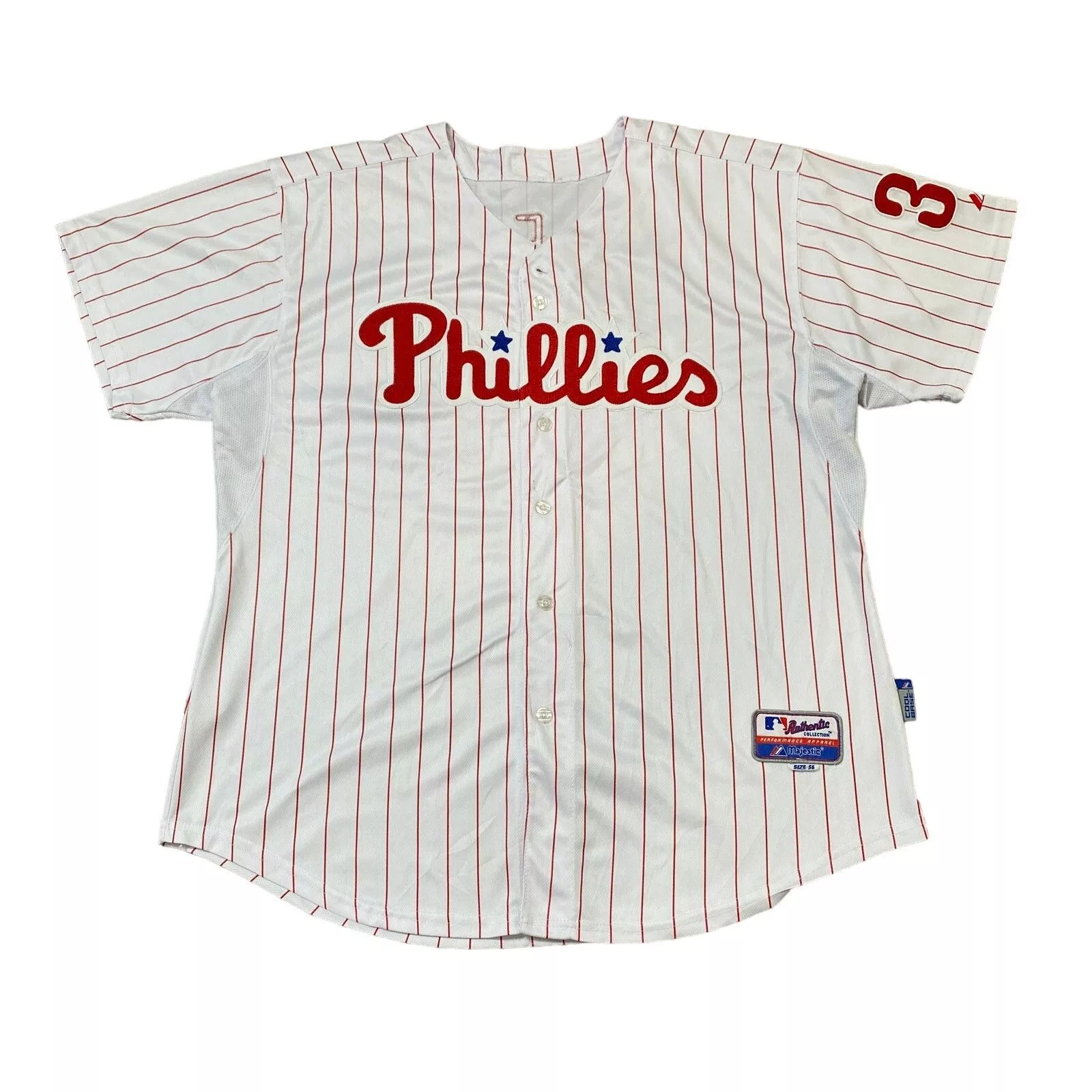 Majestic Jerseys Authentic Majestic Coolbase Philadelphia Phillies Jersey LEE White Sportswear