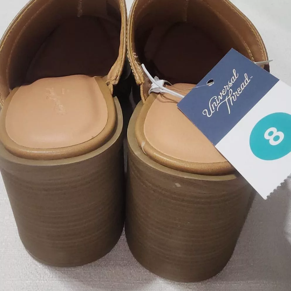 Other Platforms Other universal thread Women's clogs-size 8 Brown