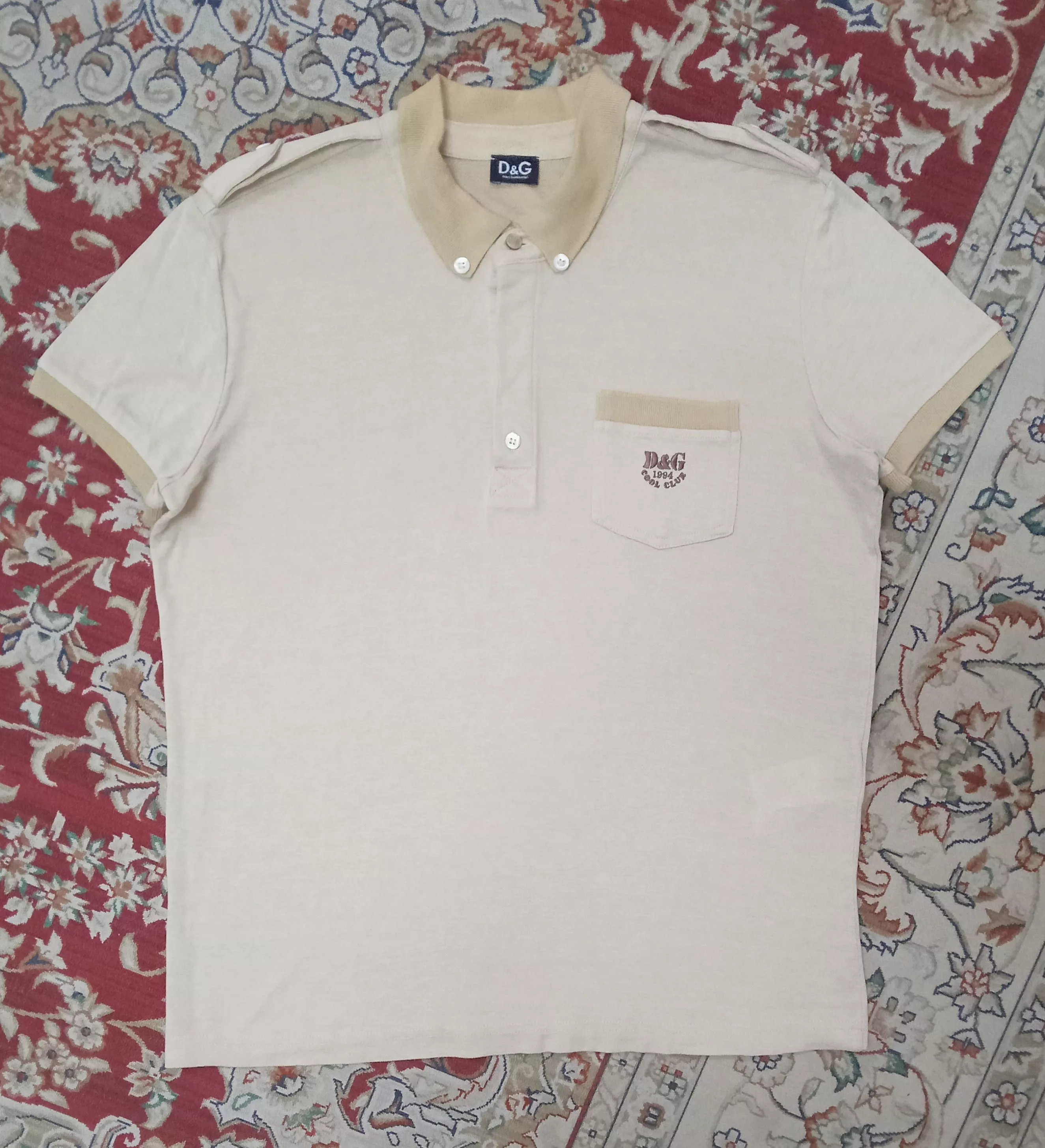 Dolce & Gabbana Polos Dolce & Gabbana Polo Shirt Brown