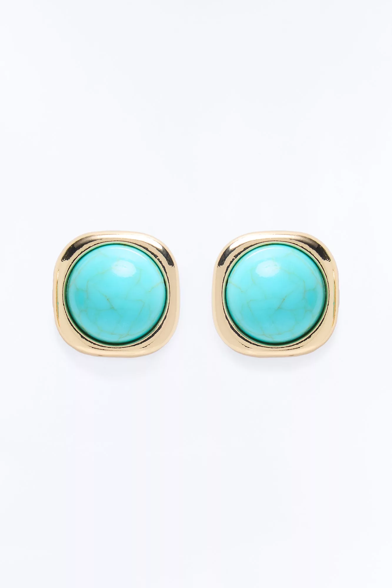 Oceana Muse Stud Earrings - Turquoise