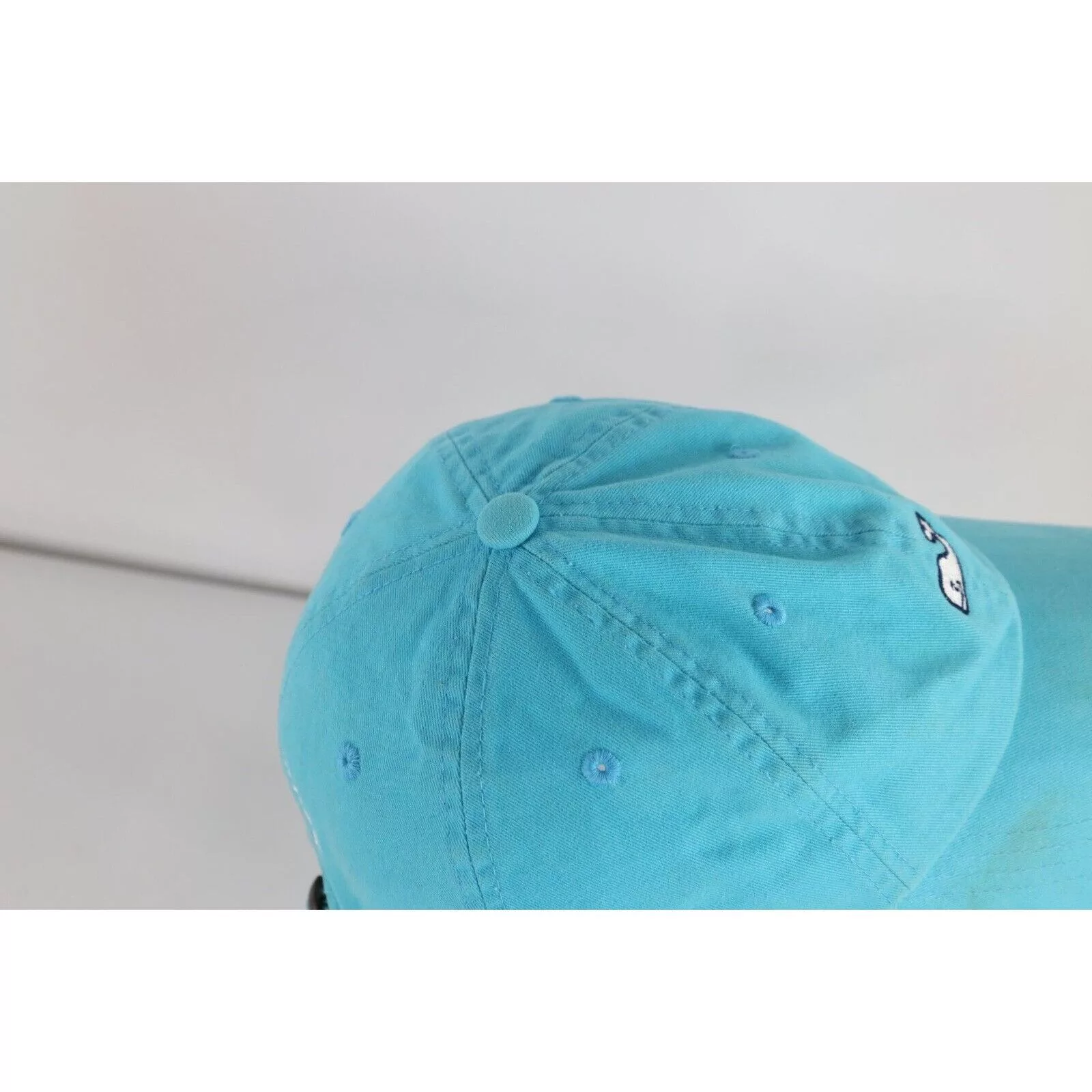 Vineyard Vines Hats Vineyard Vines Marthas Vineyard Distressed Whale Logo Hat Blue