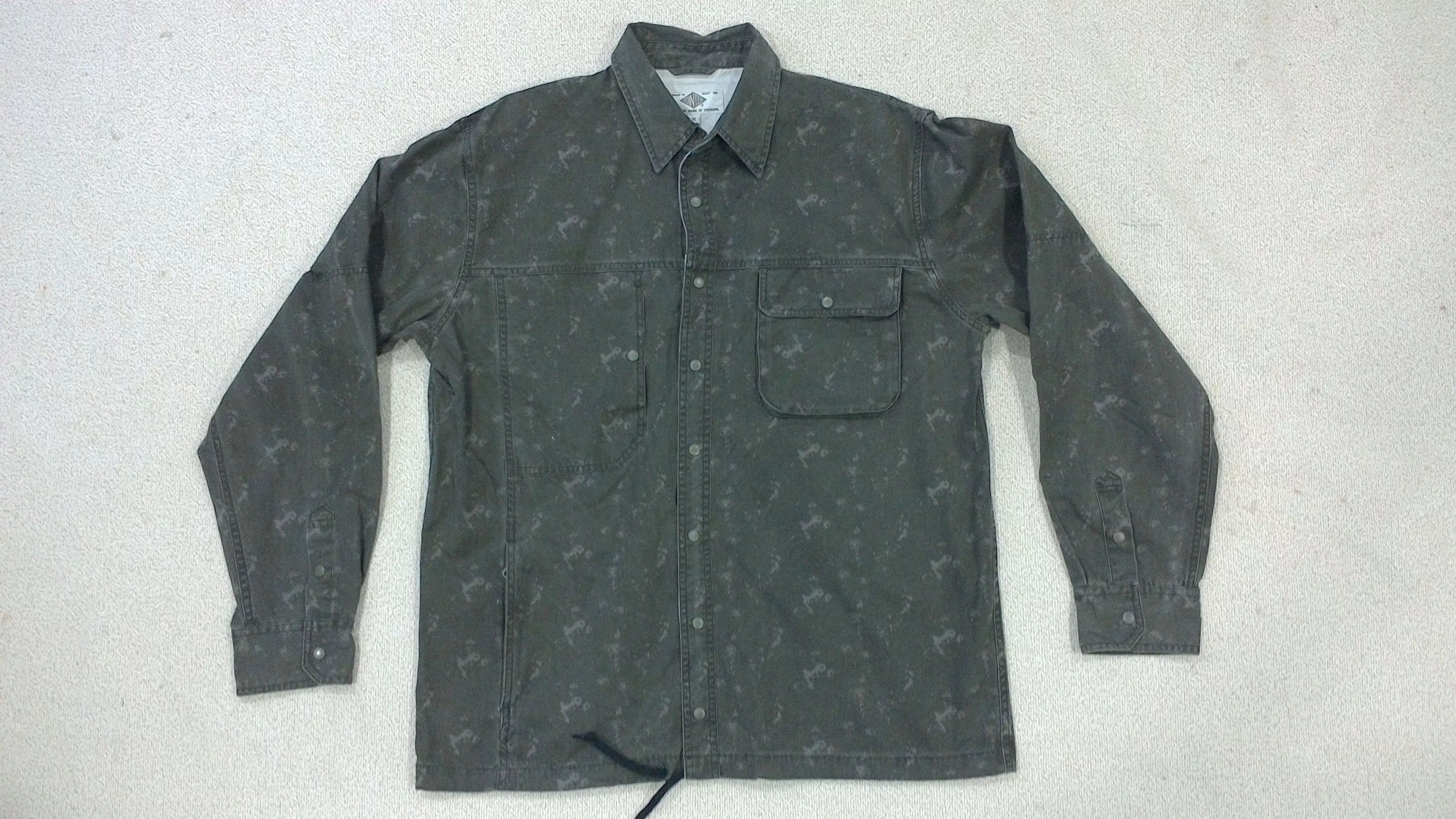 Japanese Brand Light Jackets Japanese Brand × Pointer Pointer Three Pocket Button Up Jacket Gray Streetwear