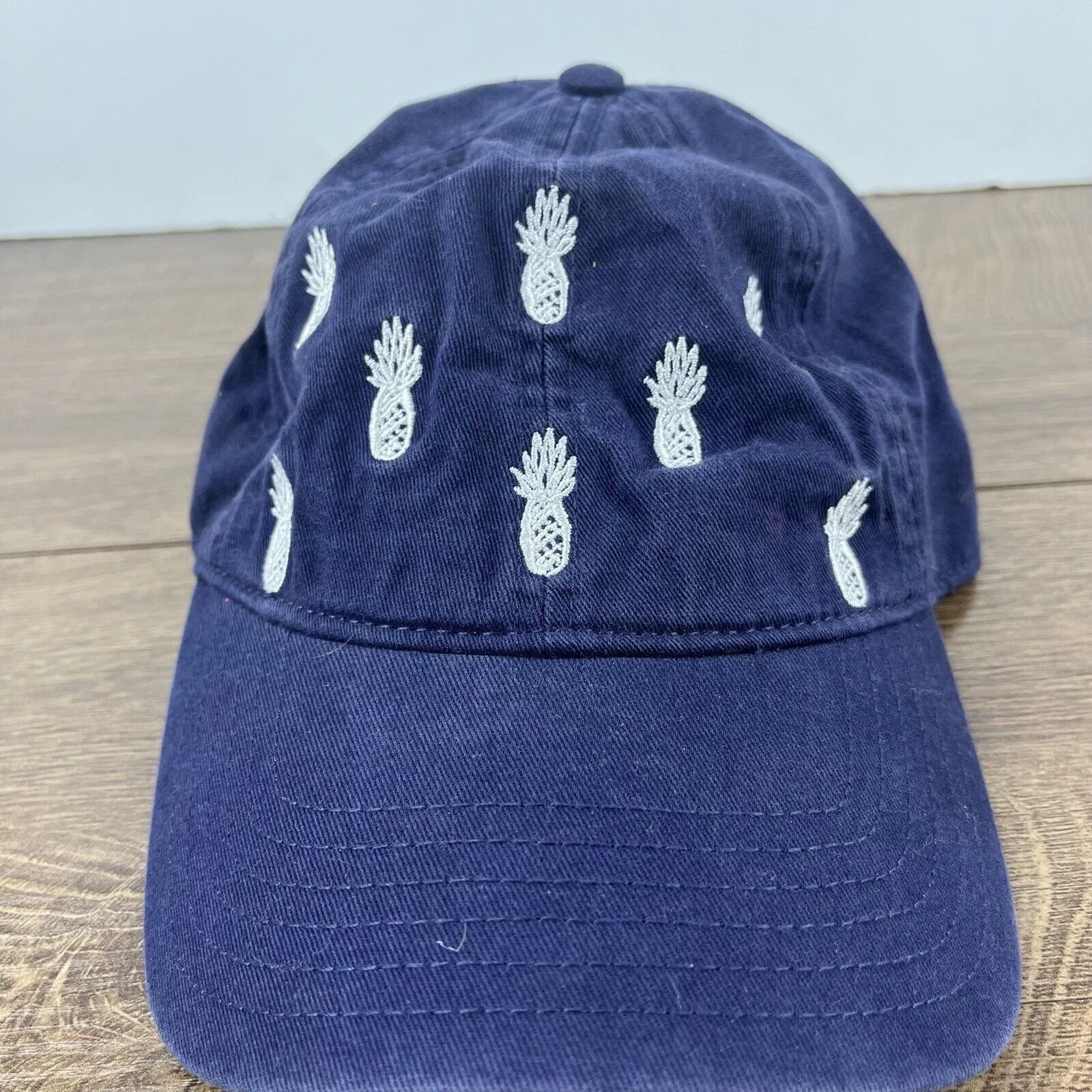 Other Hats Other Pineapple Hat Blue Pineapple Adjustable Hat Blue Adjustable