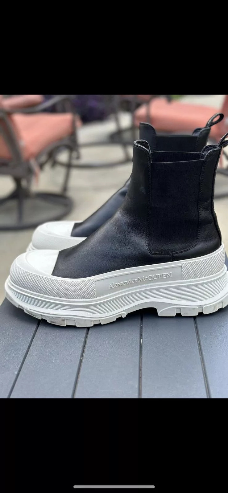 Alexander McQueen Boots Black
