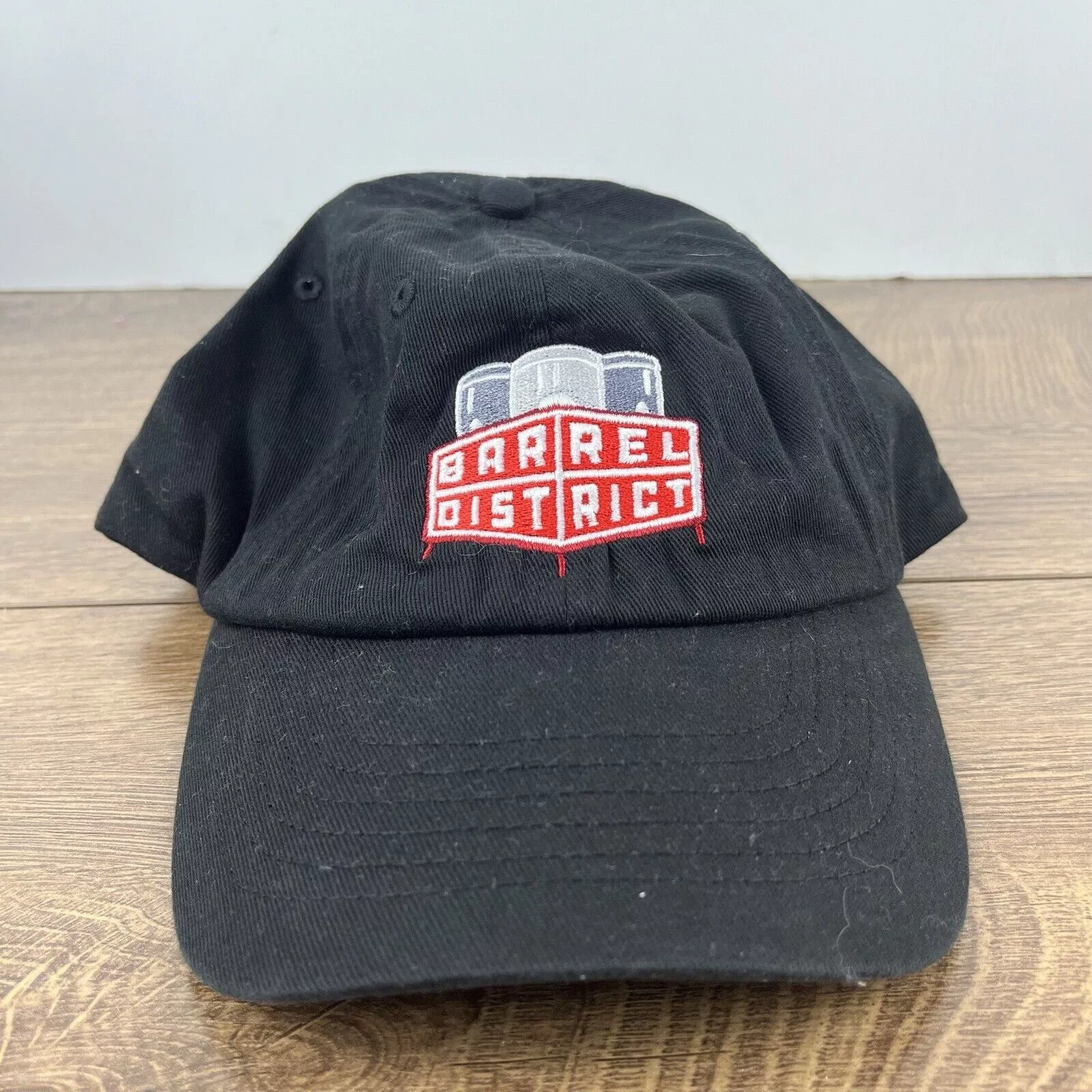Other Hats Other Barrel District Hat Black Adjustable Hat Black Adult Size Ha