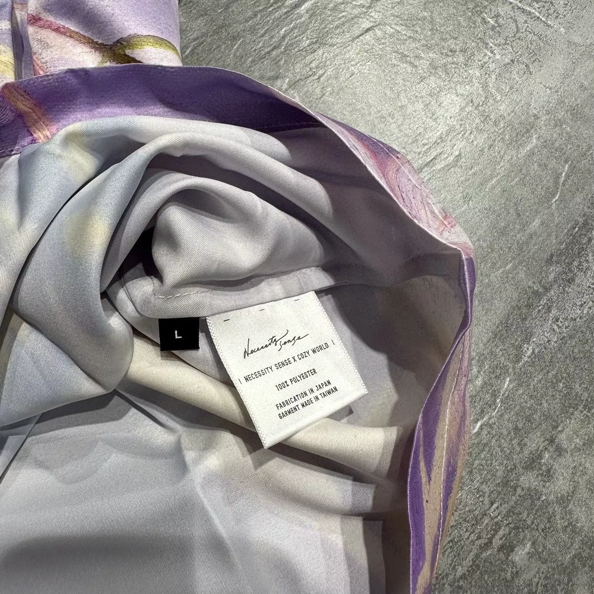 A$AP Rocky Shirts Button Ups Ne. Sense x Cozy World J Shirt J. Scott A$AP Rocky Purple