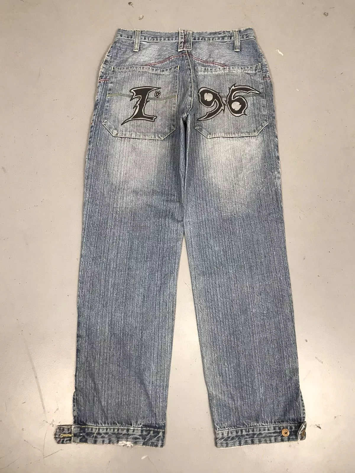 Vintage Denim Vintage pime 96 embroidered denim Blue