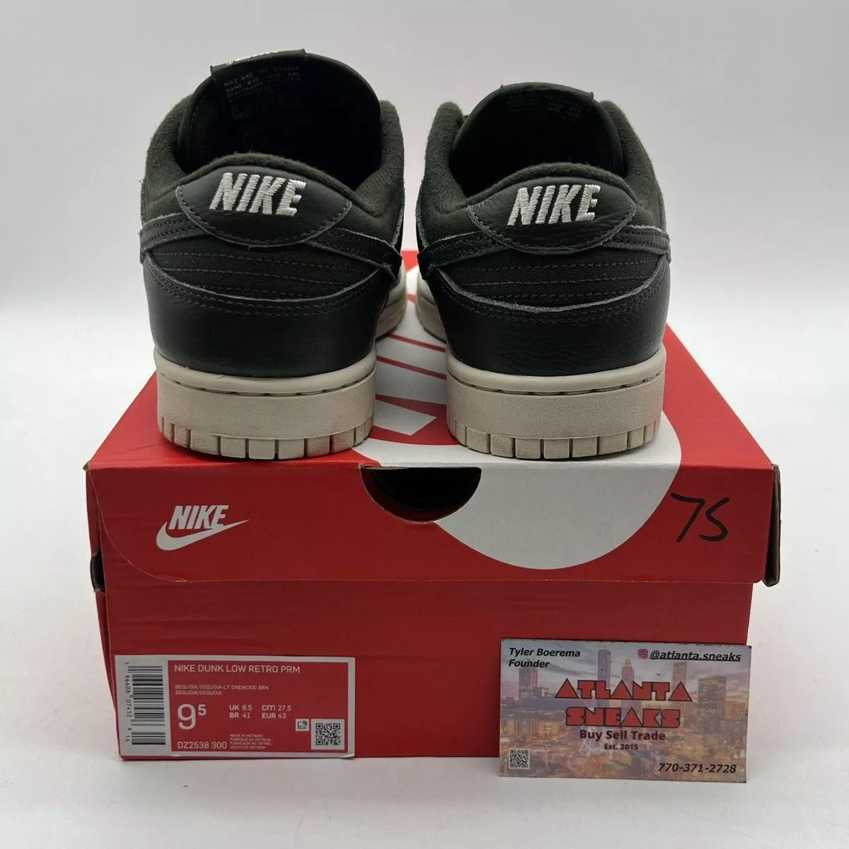 Nike Low Top Sneakers Nike dunk low sequoia Green