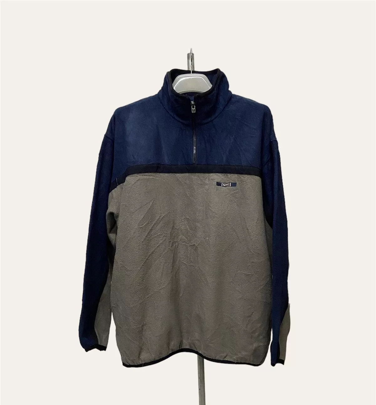 Nike Sweaters Knitwear Nike × Vintage VINTAGE NIKE COLOR BLOCK FLEECE JACKET Multi
