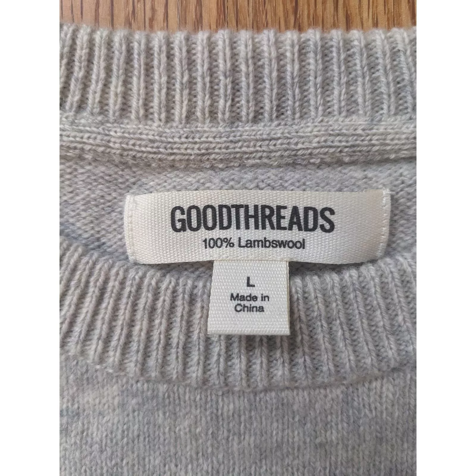 Goodale Sweaters Knitwear Goodale Goodthreads Wool Sweater White