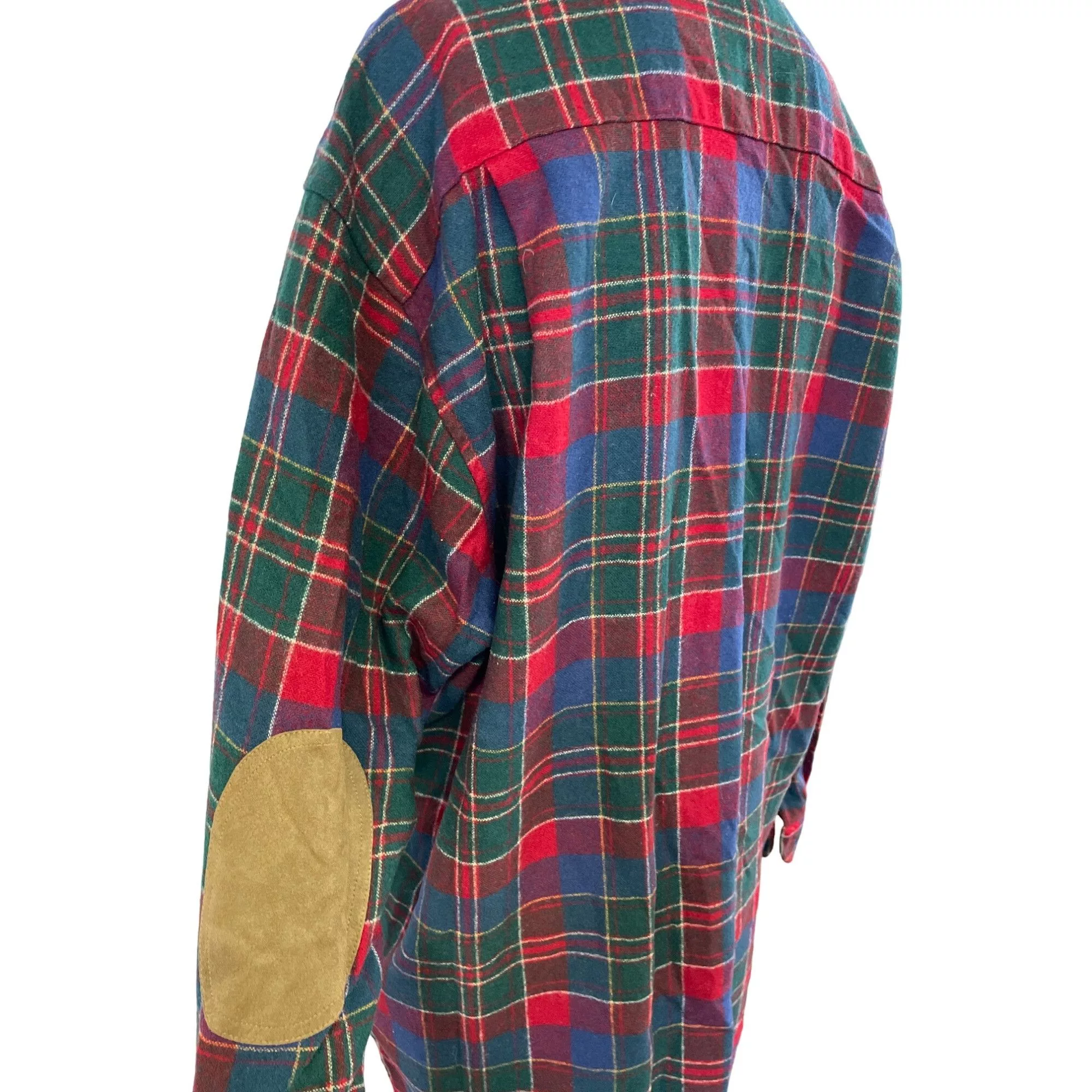 Pendleton Long Sleeve T Shirts Pendleton Men's Red Plaid Wool Long Sleeve Button up Shirt X