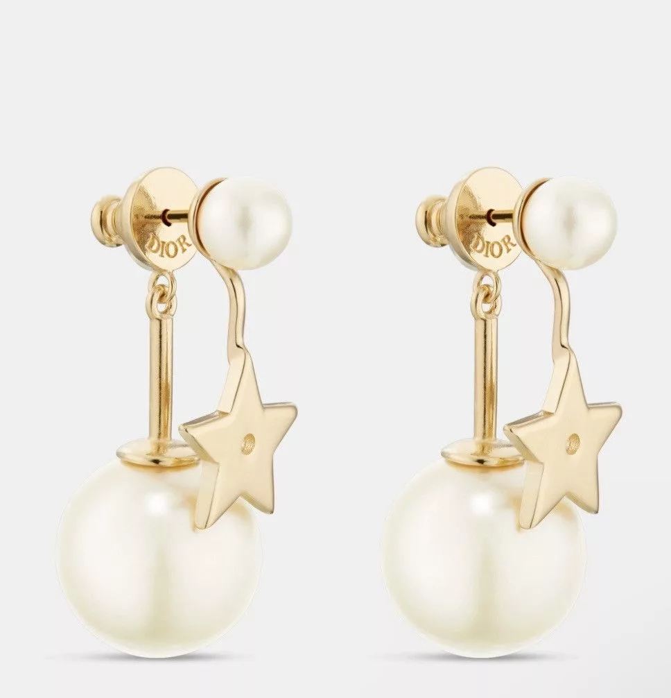 Dior Earrings Dior My ABCDior Tribales Étoile Earring Gold-Finish Metal Multi