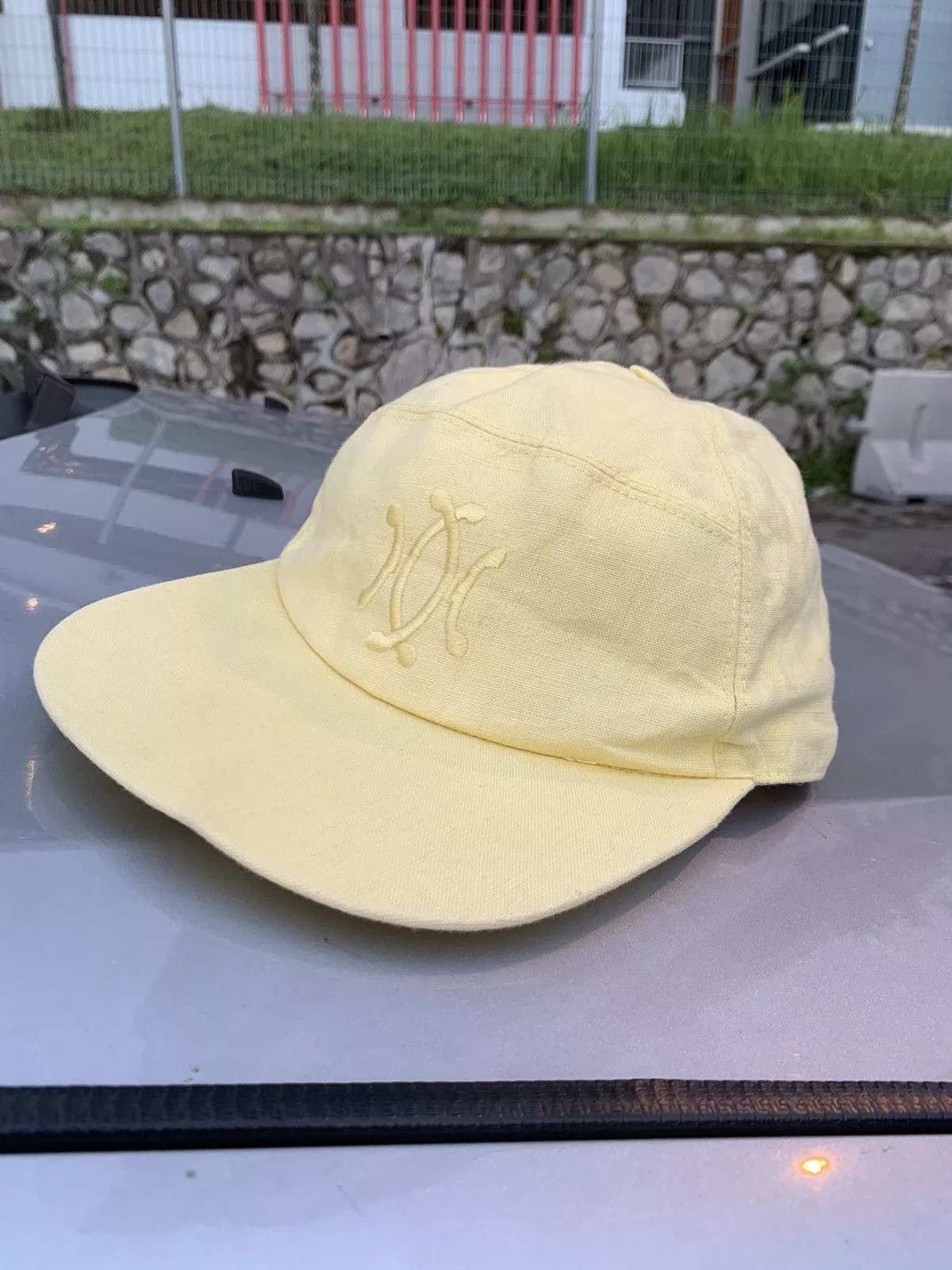 Hermes Hats Hermes × Vintage Hermes Hermès Yellow