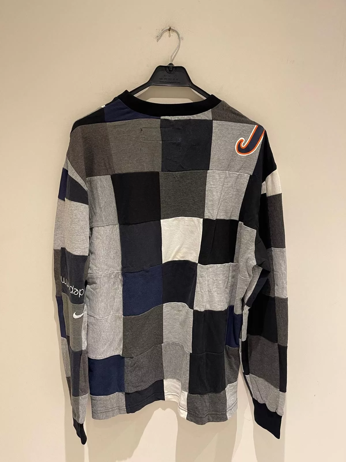 clothsurgeon Long Sleeve T Shirts Clothsurgeon Patchwork Long Sleeve Tshirt Multi