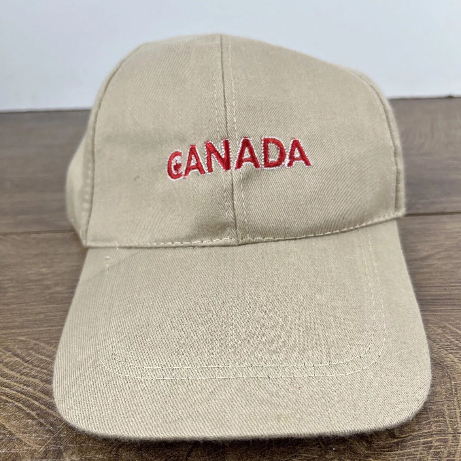 Other Hats Other Canada Hat Canada Brown Adjustable Hat Adult Size Hat Brown