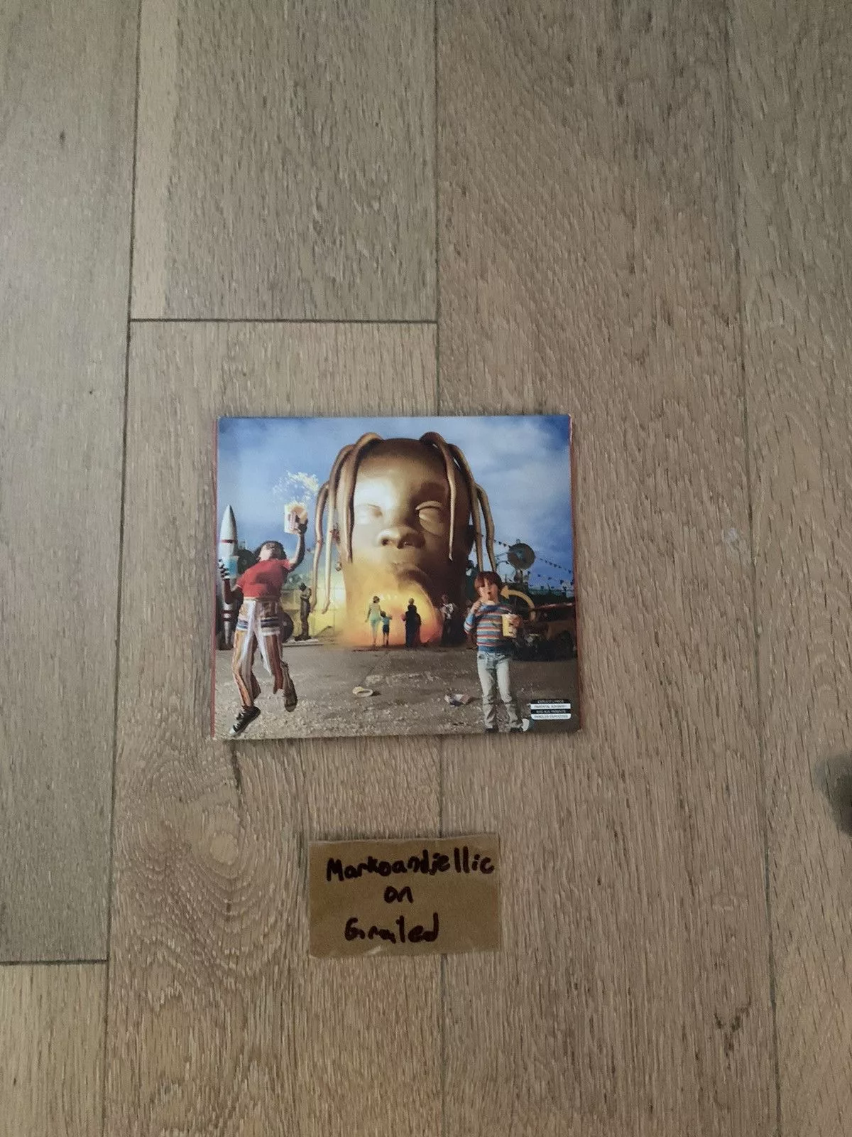 Travis Scott Miscellaneous Travis Scott Astroworld One Disc CD White