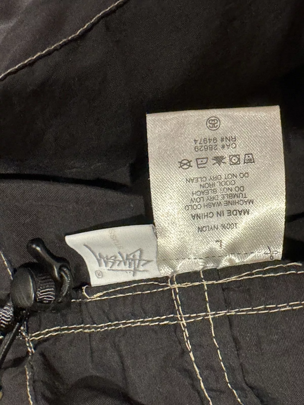 Stussy Parkas Stussy sample wind breaker Black