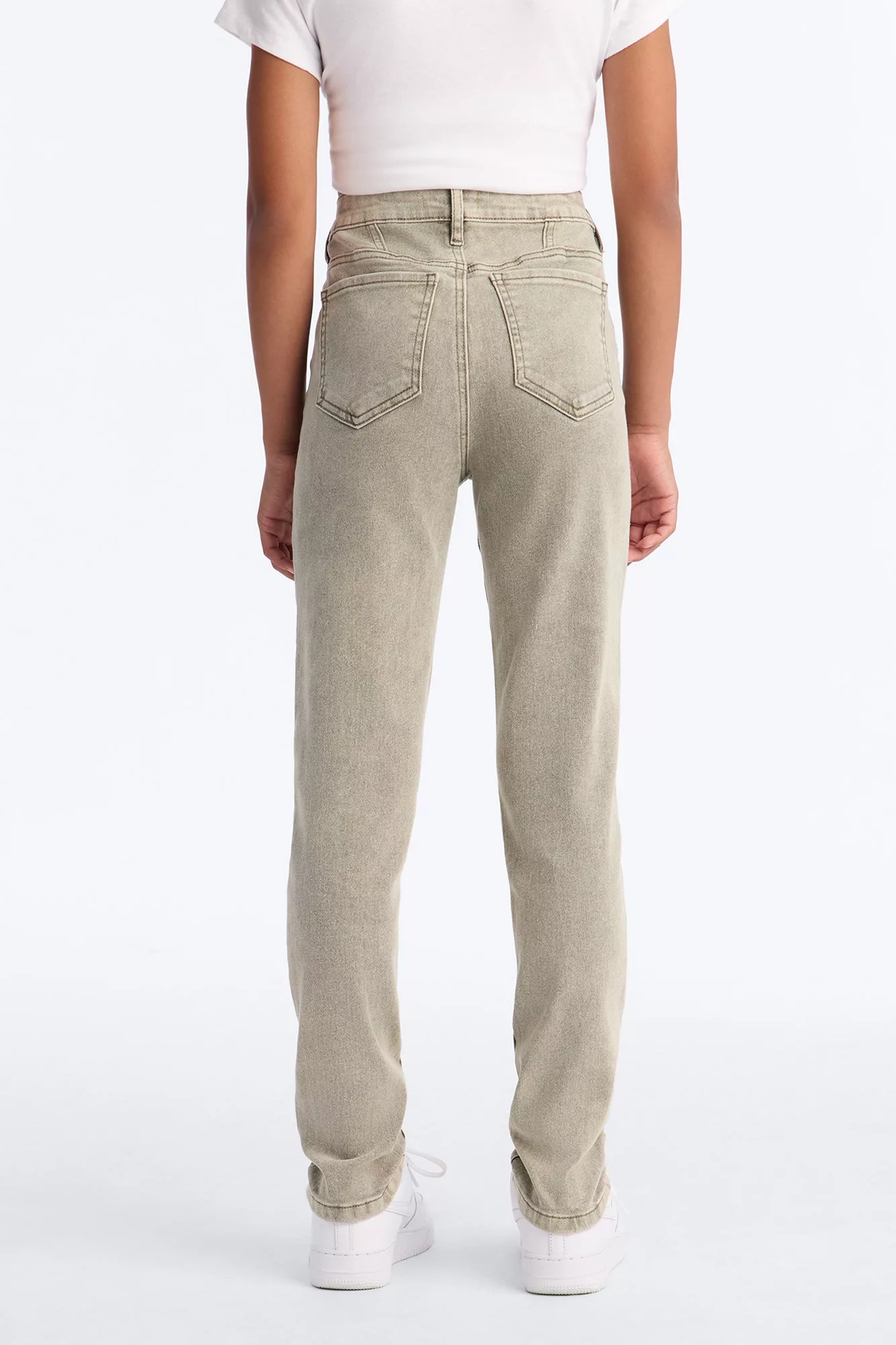 Mini Shape Up Stretch Skinny Jeans - Green