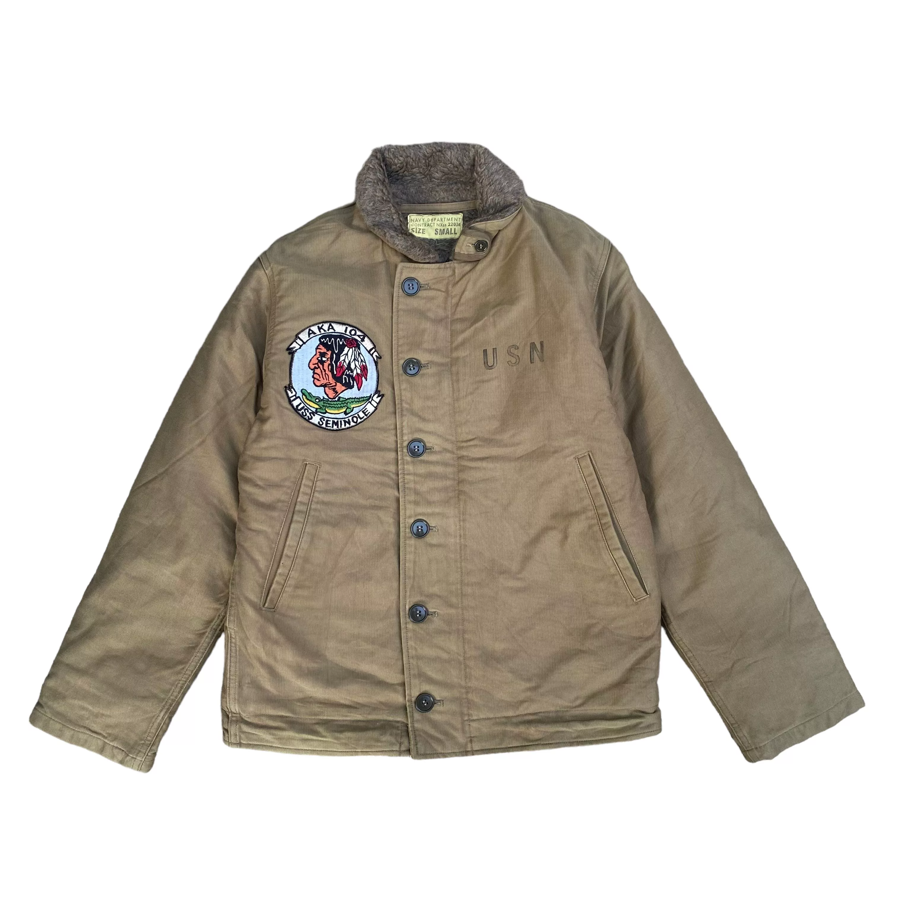 Buzz Rickson's Bombers Buzz Rickson's × Toyo Enterprises Buzz ricksons n1 deck jacket Brown Vintage
