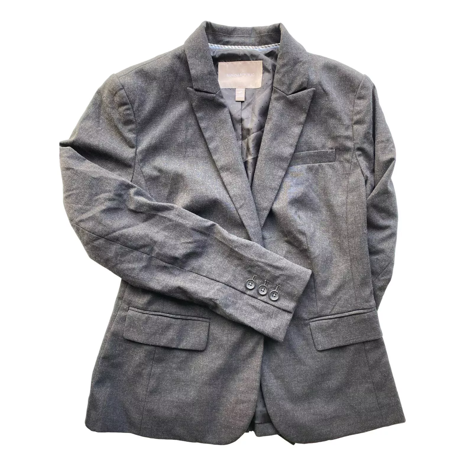 Banana Republic Coats Banana Republic women gray formal blazer