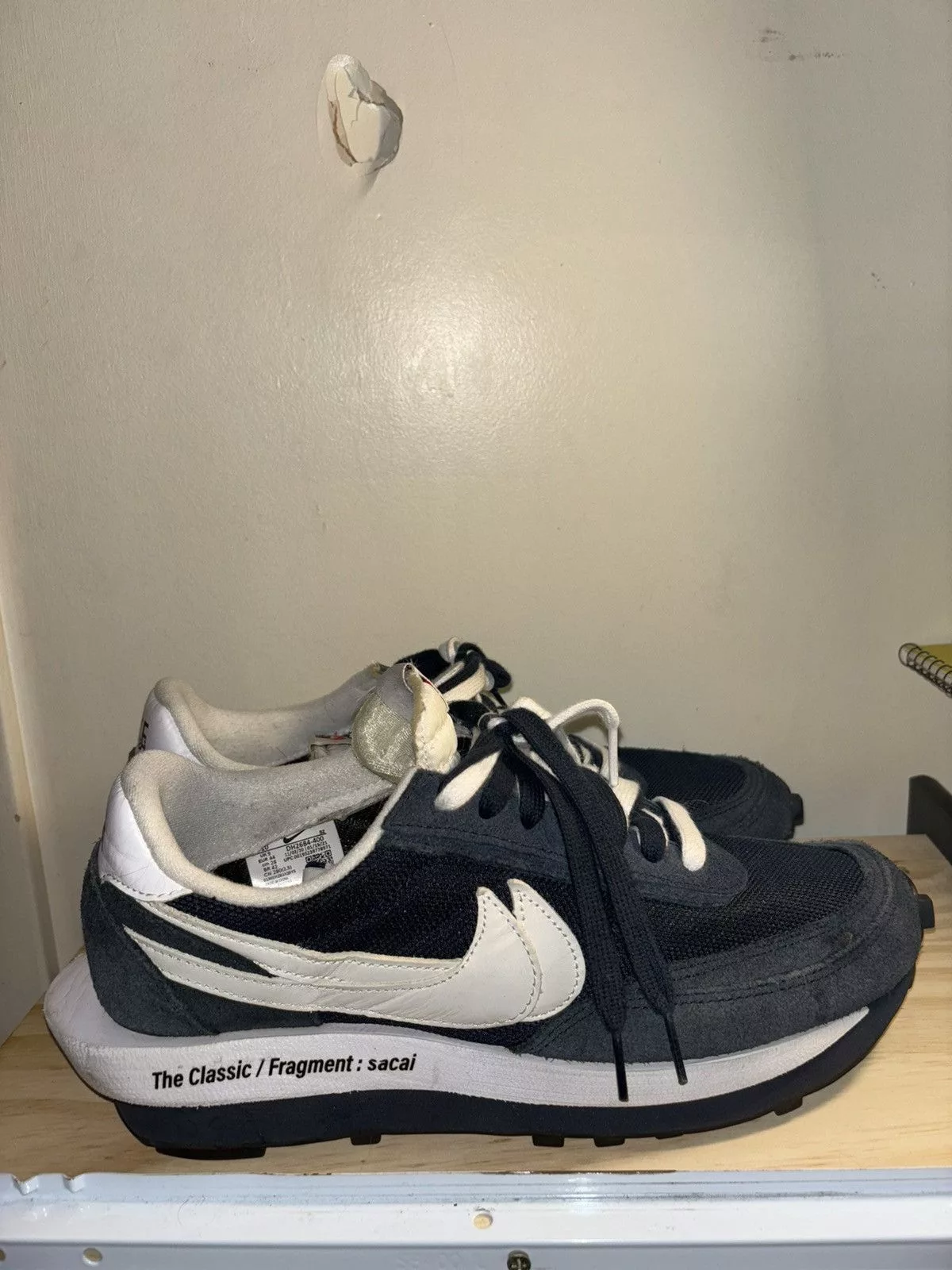 Nike Low Top Sneakers Nike LDV waffle fragment design blue void