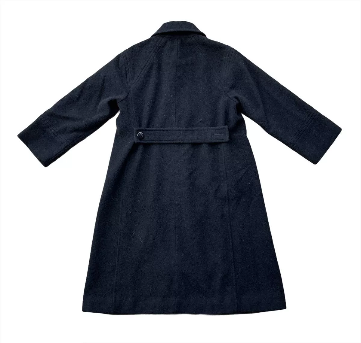 Pierre Balmain Light Jackets Pierre Balmain Wool Long Jacket Black