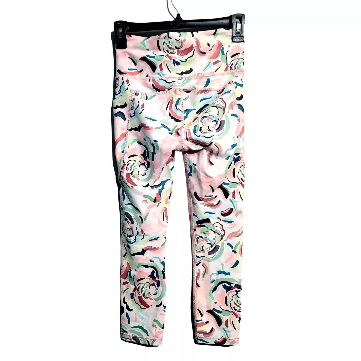Athleta Leggings Athleta Ultimate Stash II Capri Pink