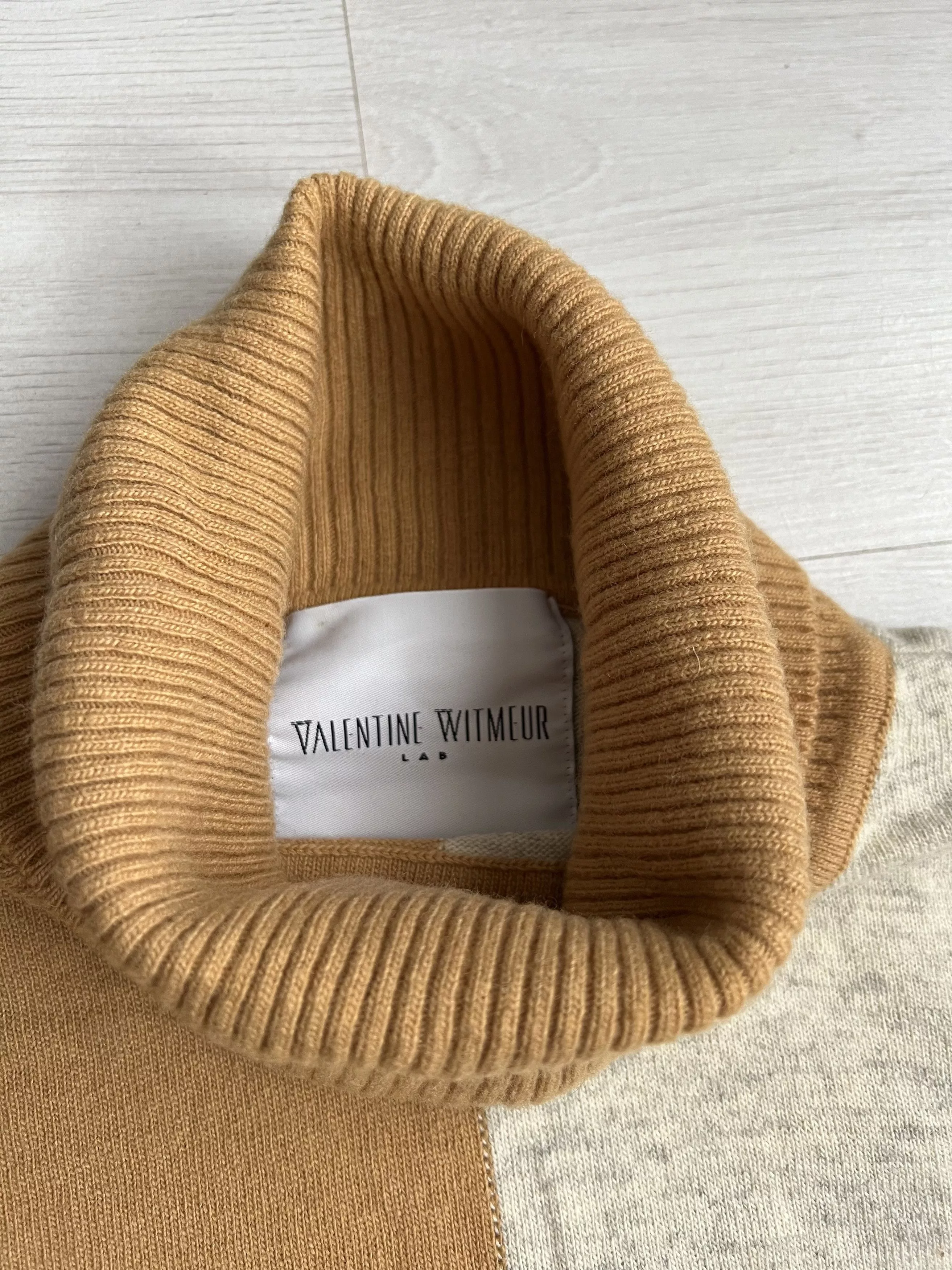 Other Sweaters Other Valentine Witmeur Lab Turtleneck Pullover Beige