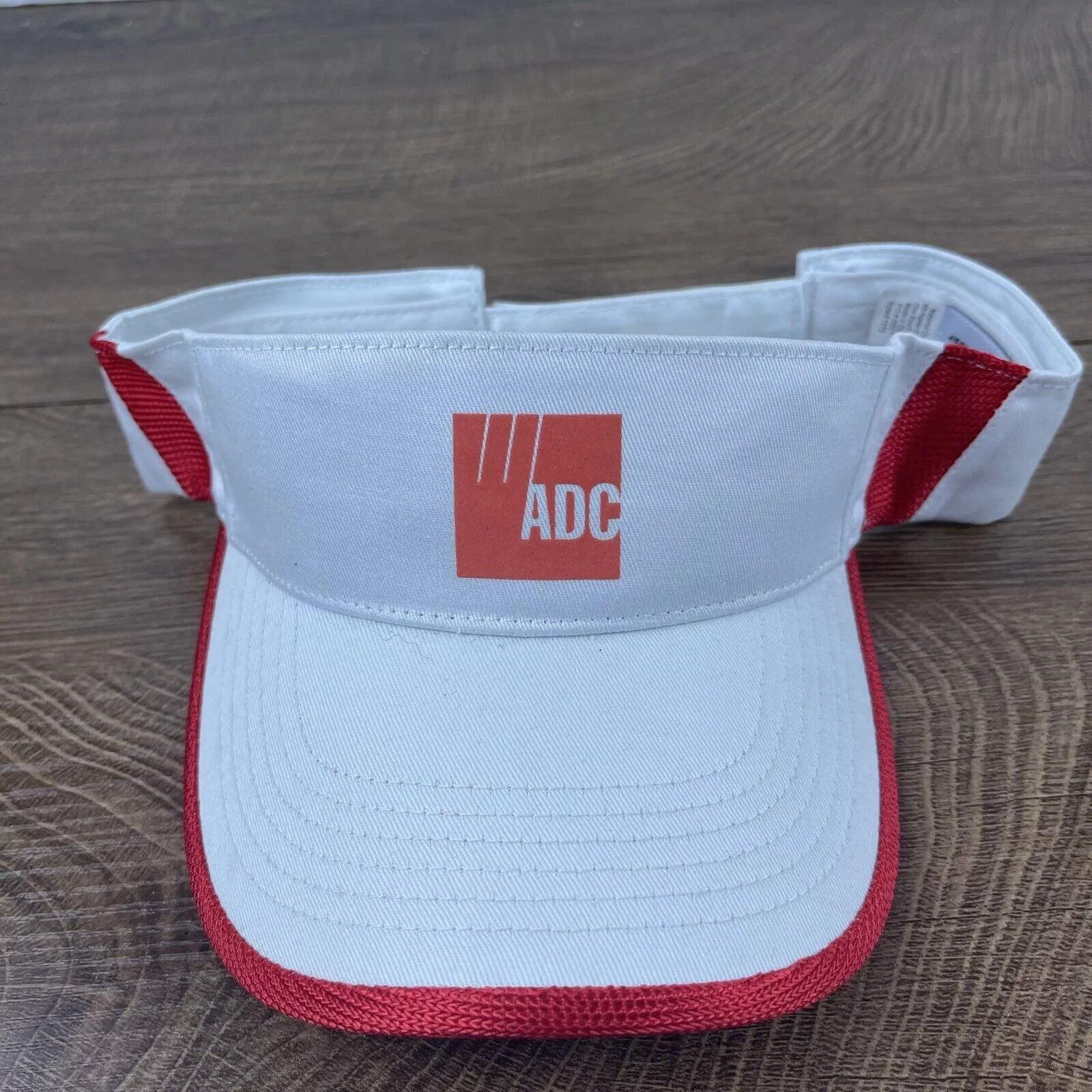 Other Hats Other ADC W Visor Hat White ADC Cap Hat Adjustable Hat ADC White A