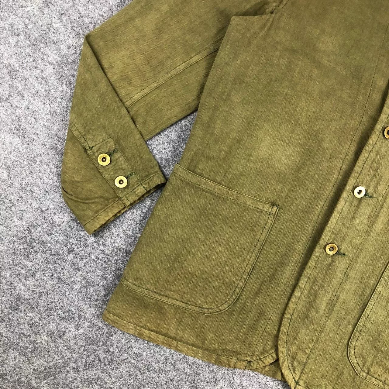 Ben Davis Light Jackets Ben Davis × Vintage Ben Davis Rare Design jacket Inspired by Vintage Army Green Streetwear