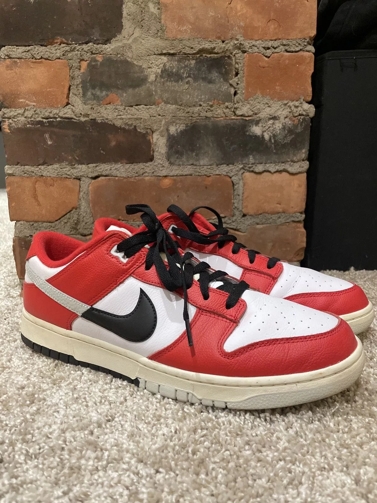 Nike Low Top Sneakers Nike Chicago Split Dunk White