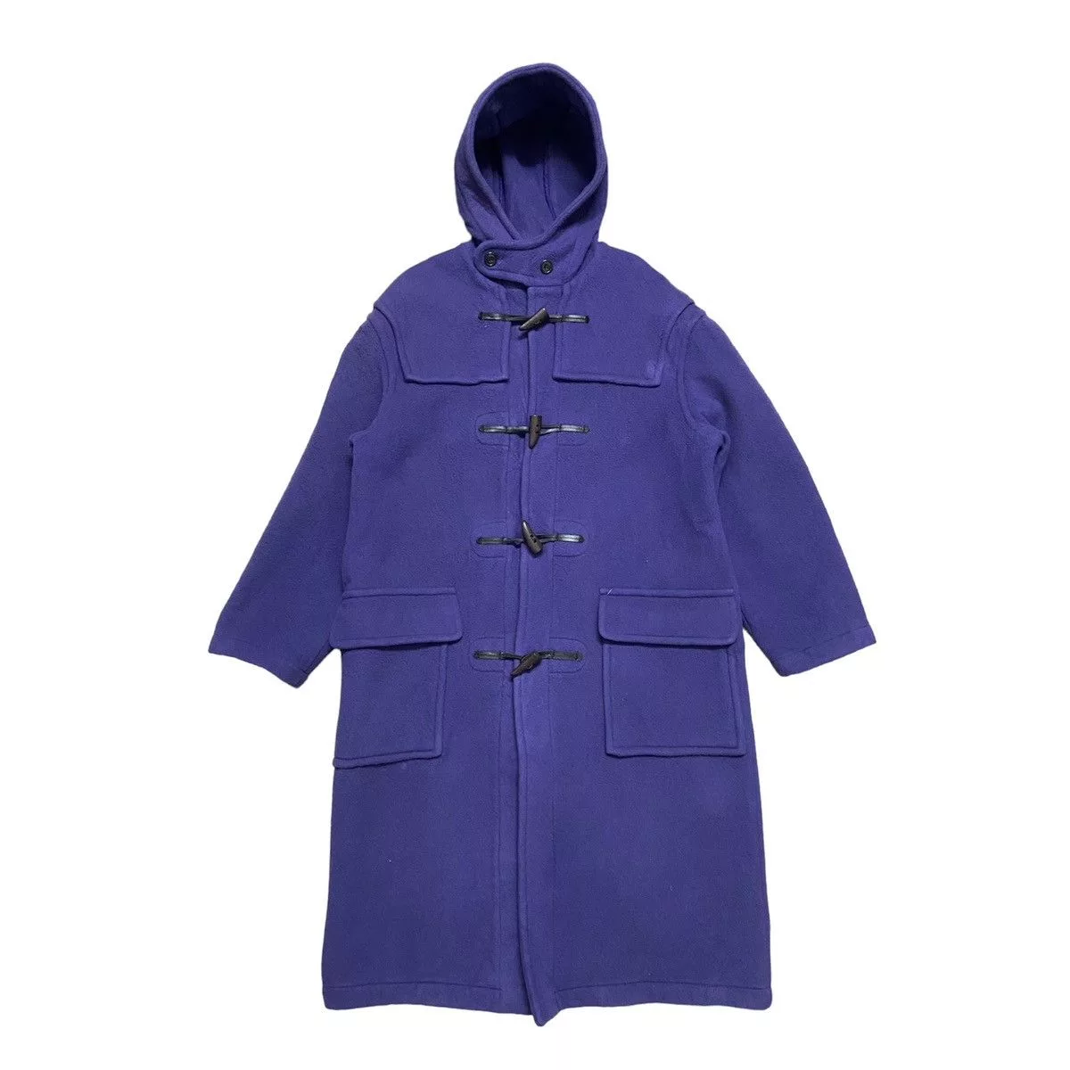 Gloverall Heavy Coats Gloverall England Wools Duffle Coat Purple